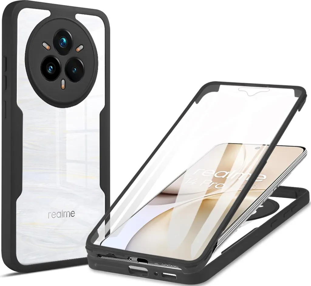 Custodia per telefono antiurto in silicone trasparente con