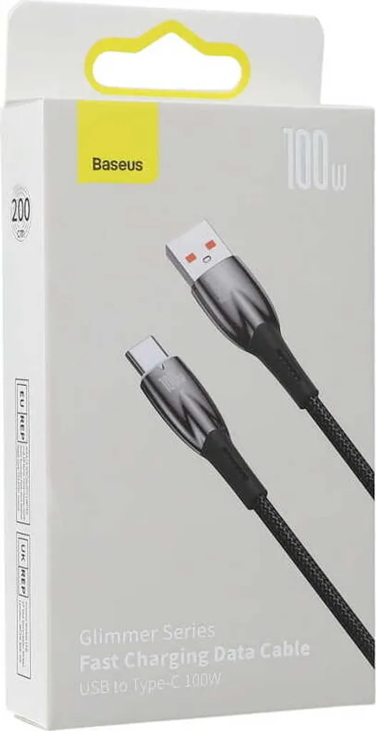 Cavo da USB a USB-C Baseus Cafule 1.5A lunghezza 100 cm, colore rosso