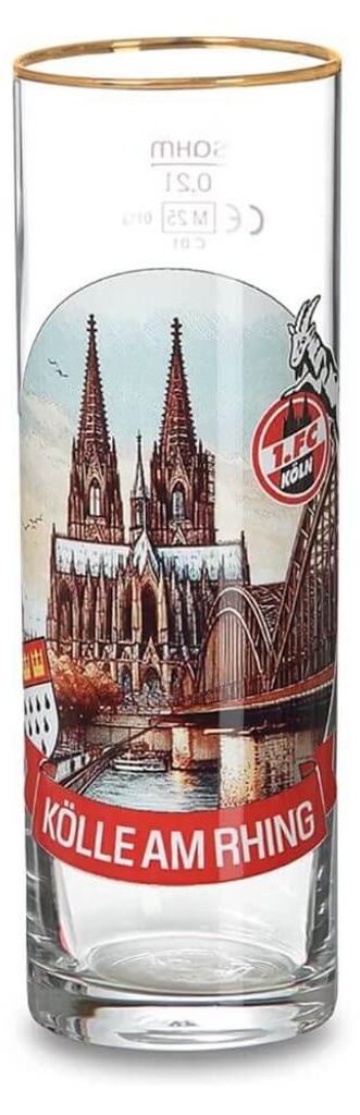 1. FC Köln Kölschglas Limited Edition 16 Produktbild 