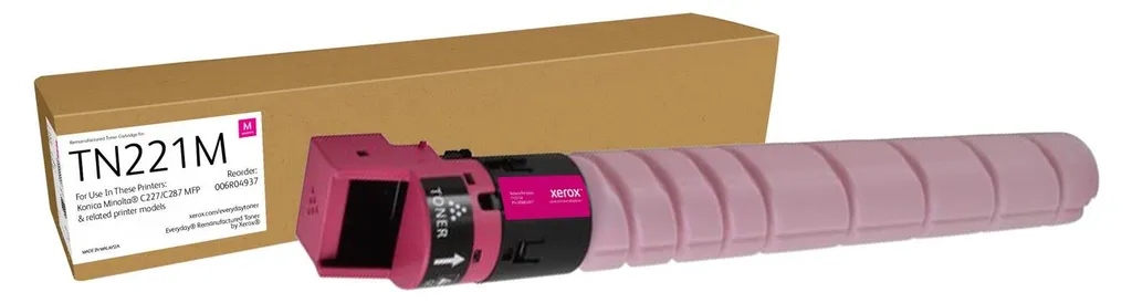 Cartouche Toner Magenta TN221M Xerox Everyday pour Konica Minolta C227