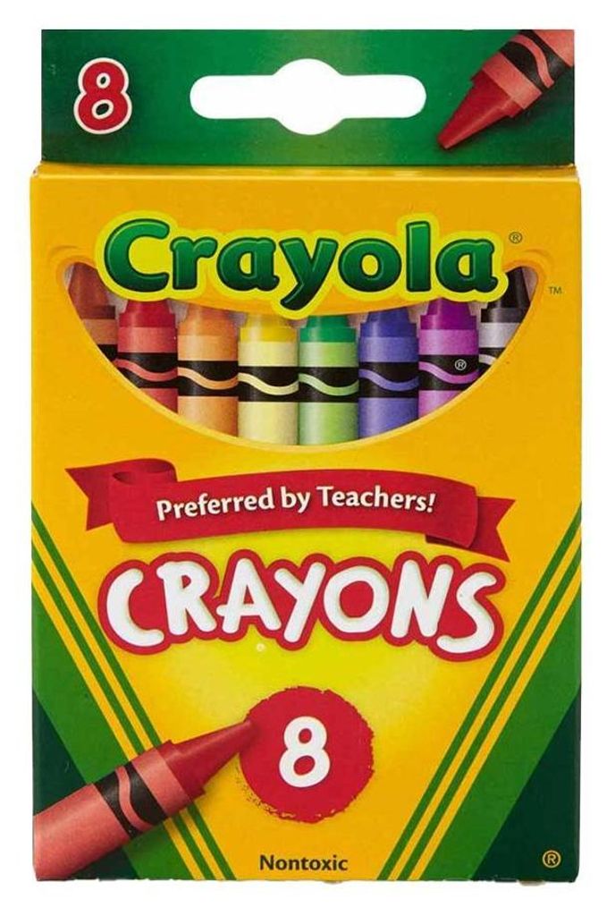 Crayola | Pastelli a cera per bambini - 8 colori - Atossici Immagine del prodotto 