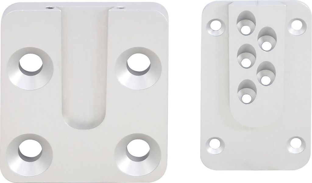 PITZL HVP Betonanschluss 90x100x18 Aluminium eloxiert