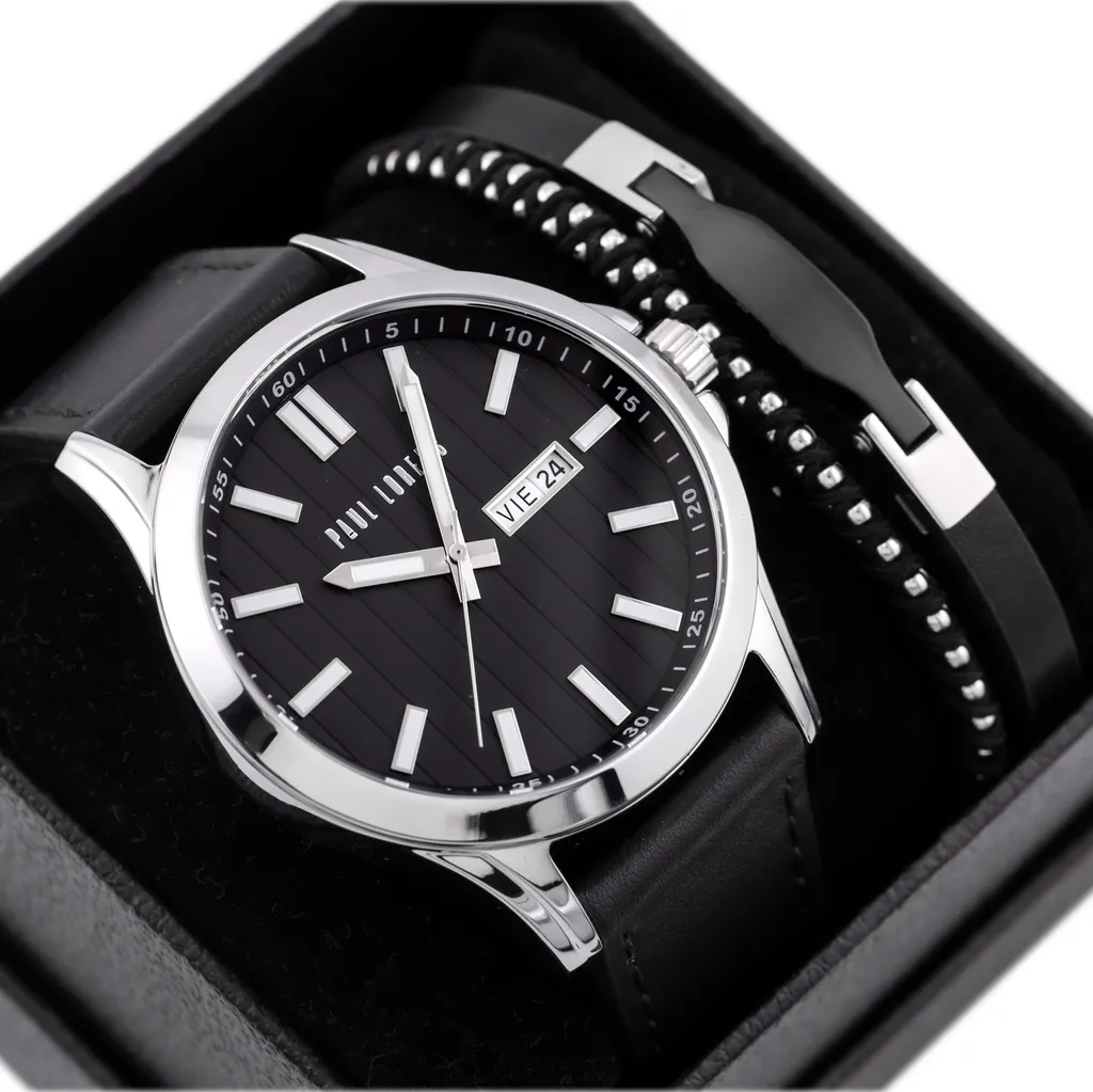 PAUL LORENS UOMO - Orologio + Bracciale (zg374e)