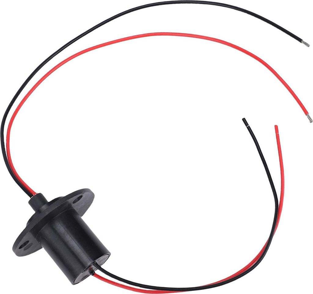 Elektrischer Schleifring, 2-adrig, 10 A, 250 U/min, 22 mm Durchmesser, 360°-Drehung, elektrisches Drehgelenk für Prüfgeräte, Drehtisch