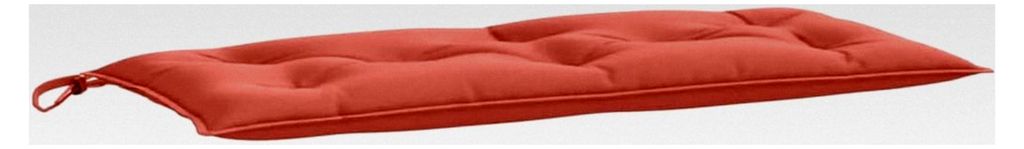Gartenbankauflage Melange Rot 100x50x7 cm