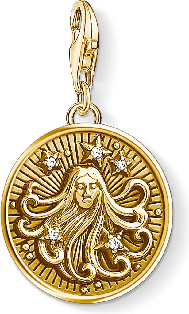 Charm Vierge Thomas Sabo Argent 925 et Pierres Scintillantes 1657-414-39