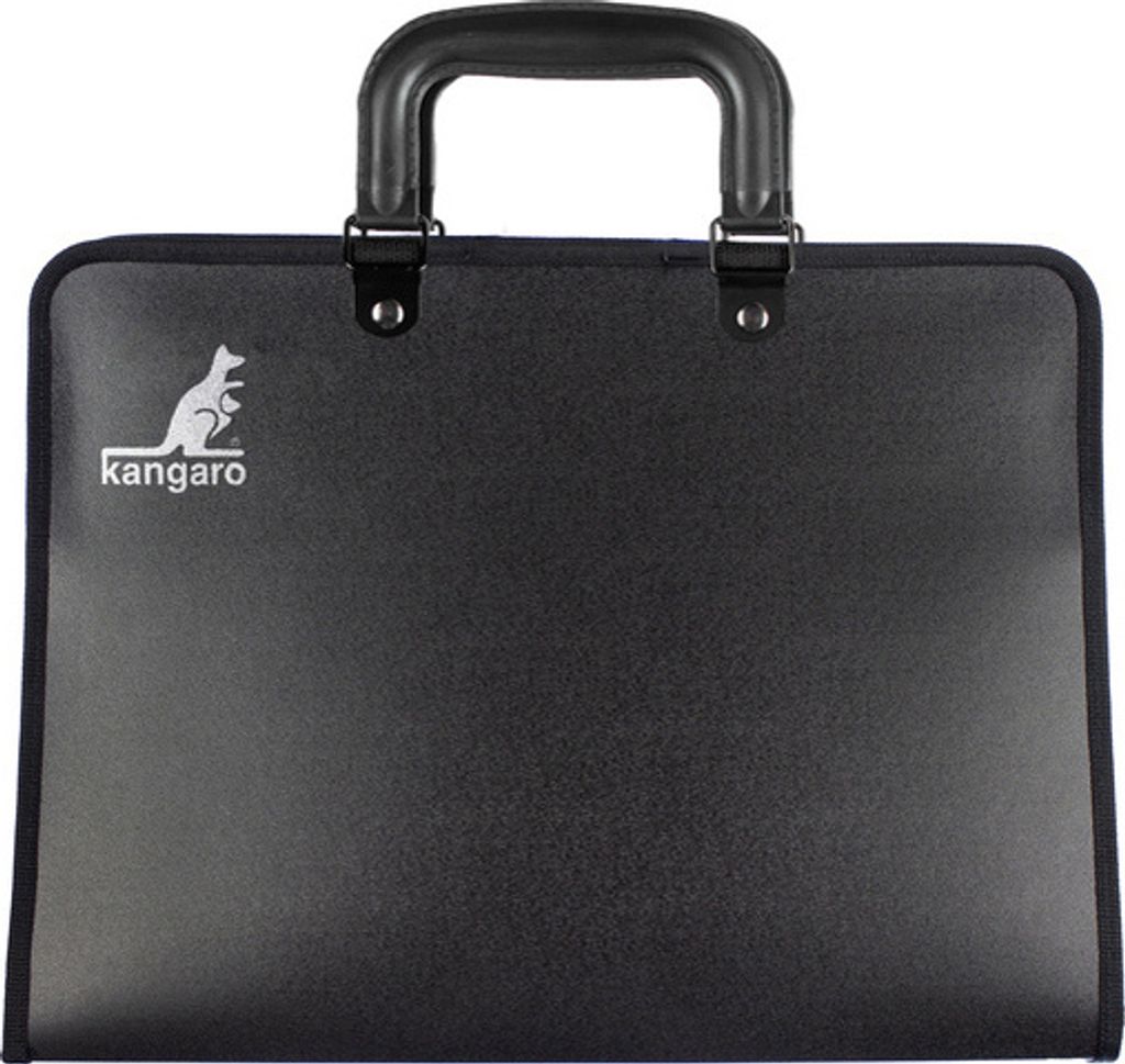 classeur à dessins kangaro DIN A3 PP avec poignée noir Image du produit 