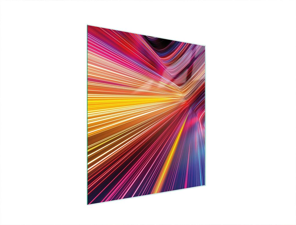 Glasschneidebrett 45x52 Bunt