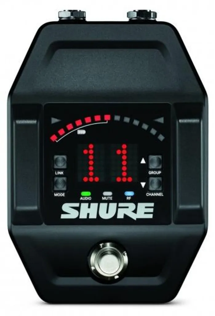 Récepteur Sans Fil pour Guitare Shure GLXD6+ avec Émetteur GLXD1 Noir