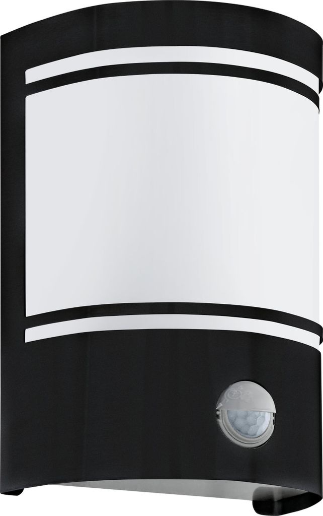CERNO Wand-/Deckenleuchte Lampe Beleuchtung - L14 x H20 x AL11 cm - schwarz - 1X40W exkl. - IP44