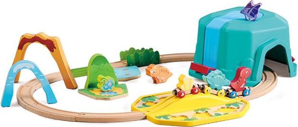Hape Dinosaurier Spielzeug Eimer Set - Outdoor Spaß für Kinder