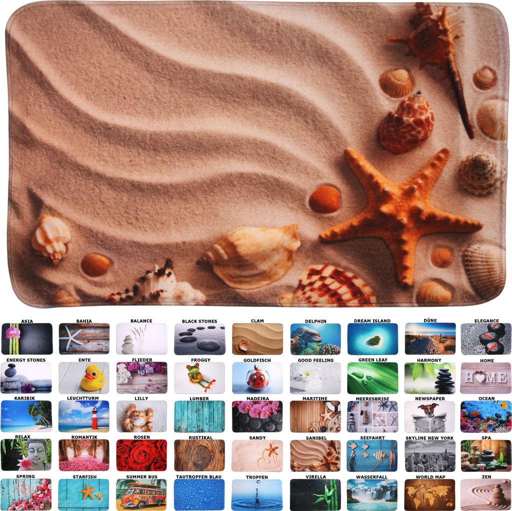 SANILO® Badteppich Sanibel 50 x 80 cm Produktbild 