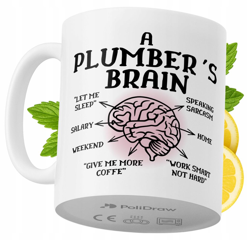 Lustige Tasse für Klempner - Kaffee- oder Teetasse mit witzigem Textdesign - ideal für Geburtstage, Namenstage, Feiertage und besondere Anlässe....