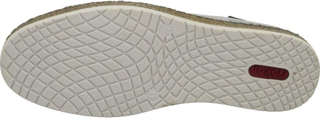 Rieker 08651, Mocassino Uomo, Beige, 43 EU