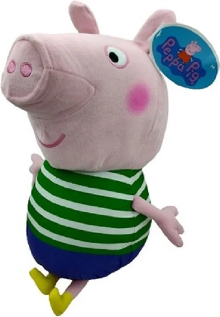 Peluche Peppa Pig en tenue d'été 50 cm - Doudou Géant Officiel Rose