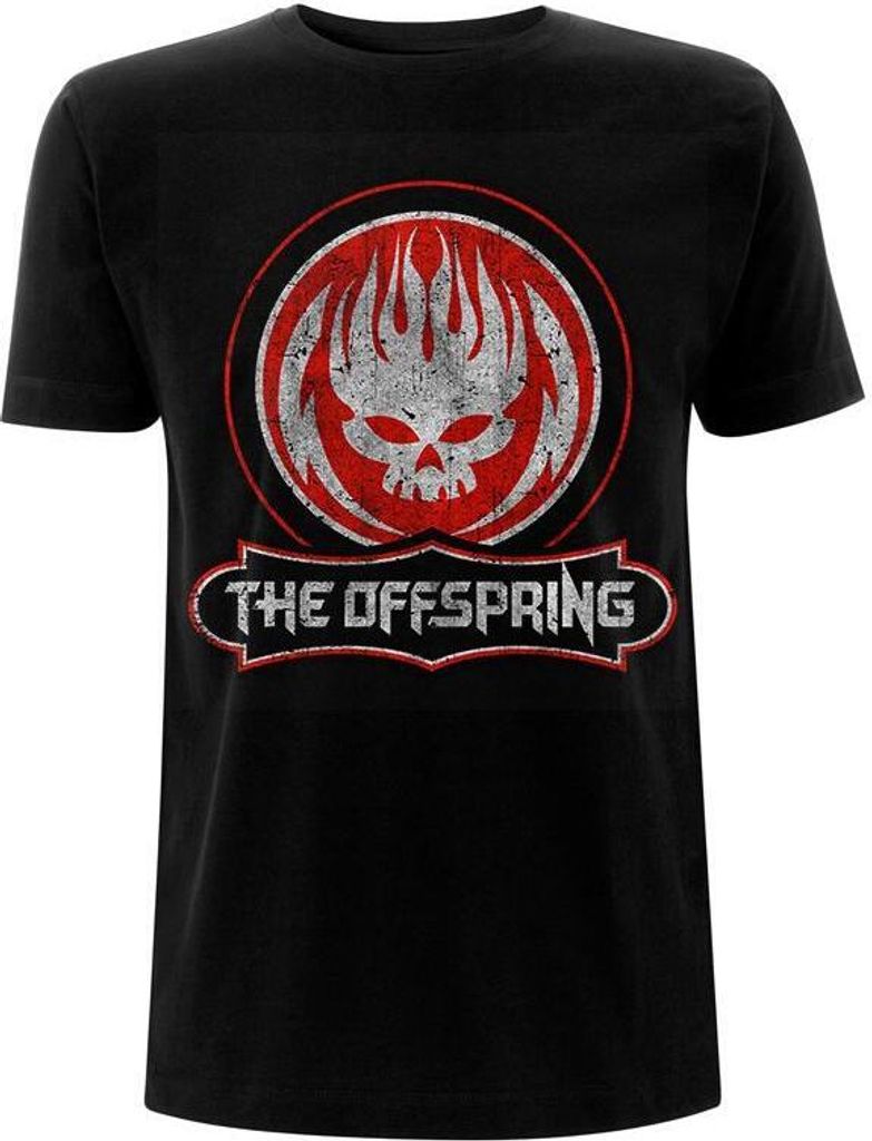The Offspring - T-Shirt für Herren/Damen Uni HE1821 (XXL) (Schwarz)