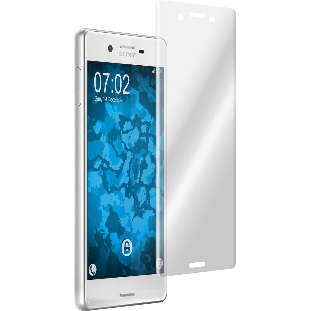 4er-Pack PhoneNatic Displayschutzfolien klar Flexible Folien kompatibel mit Sony Xperia X