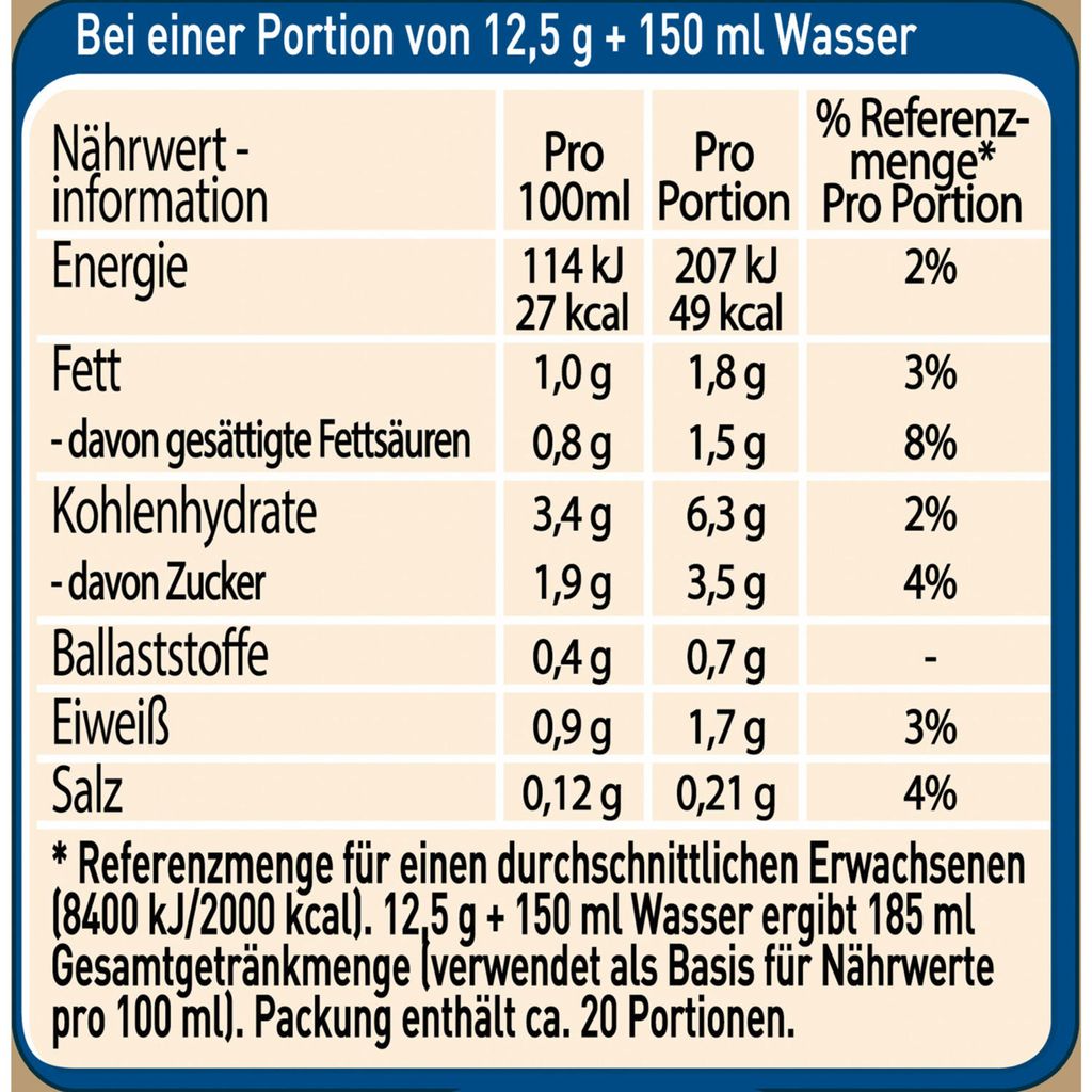 Nescafé Gold  Typ Cappuccino weniger süß | 250g Dose Produktbild 13
