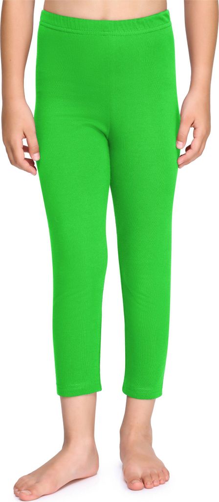 Merry Style Mädchen 3/4 Leggings aus Baumwolle MS10-226 (Grün,152)