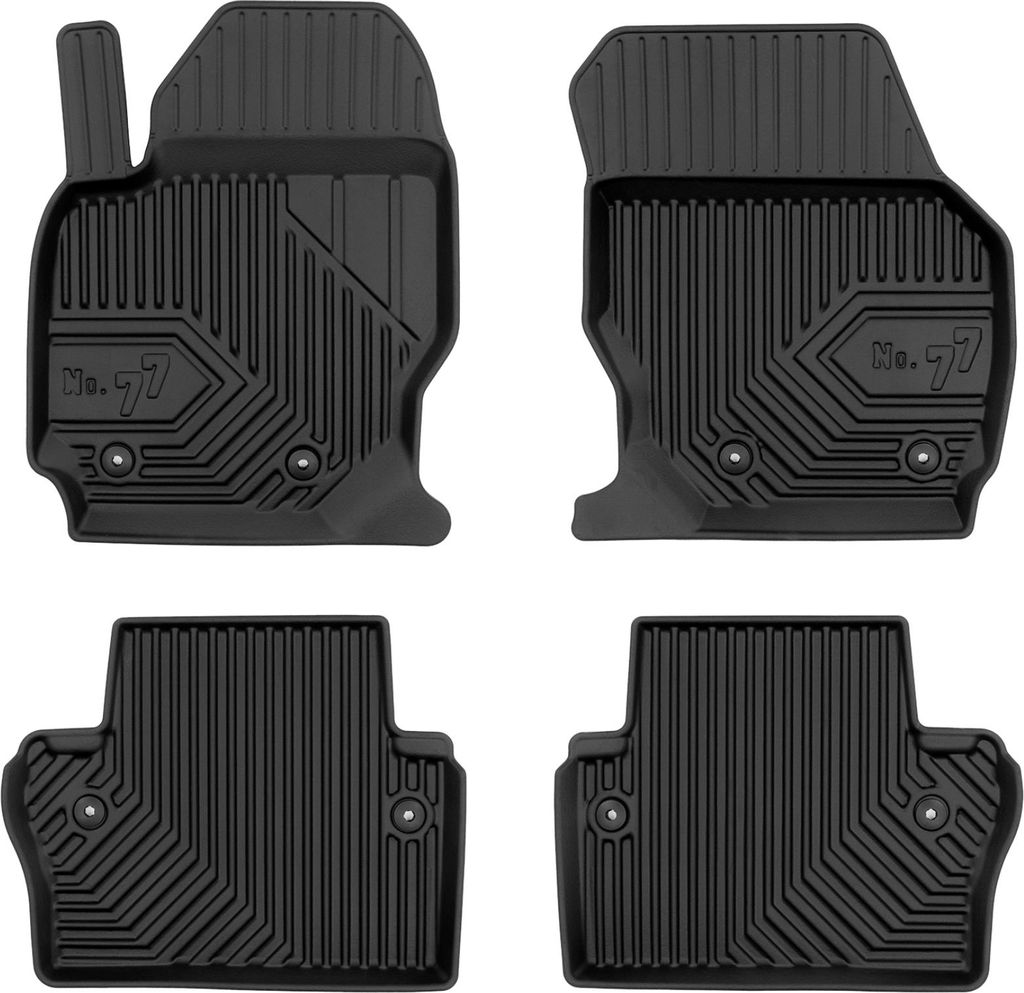FROGUM Autofussmatten für Volvo S80 II 06-2016/V70 III 07-2016/XC70 II 14-2016