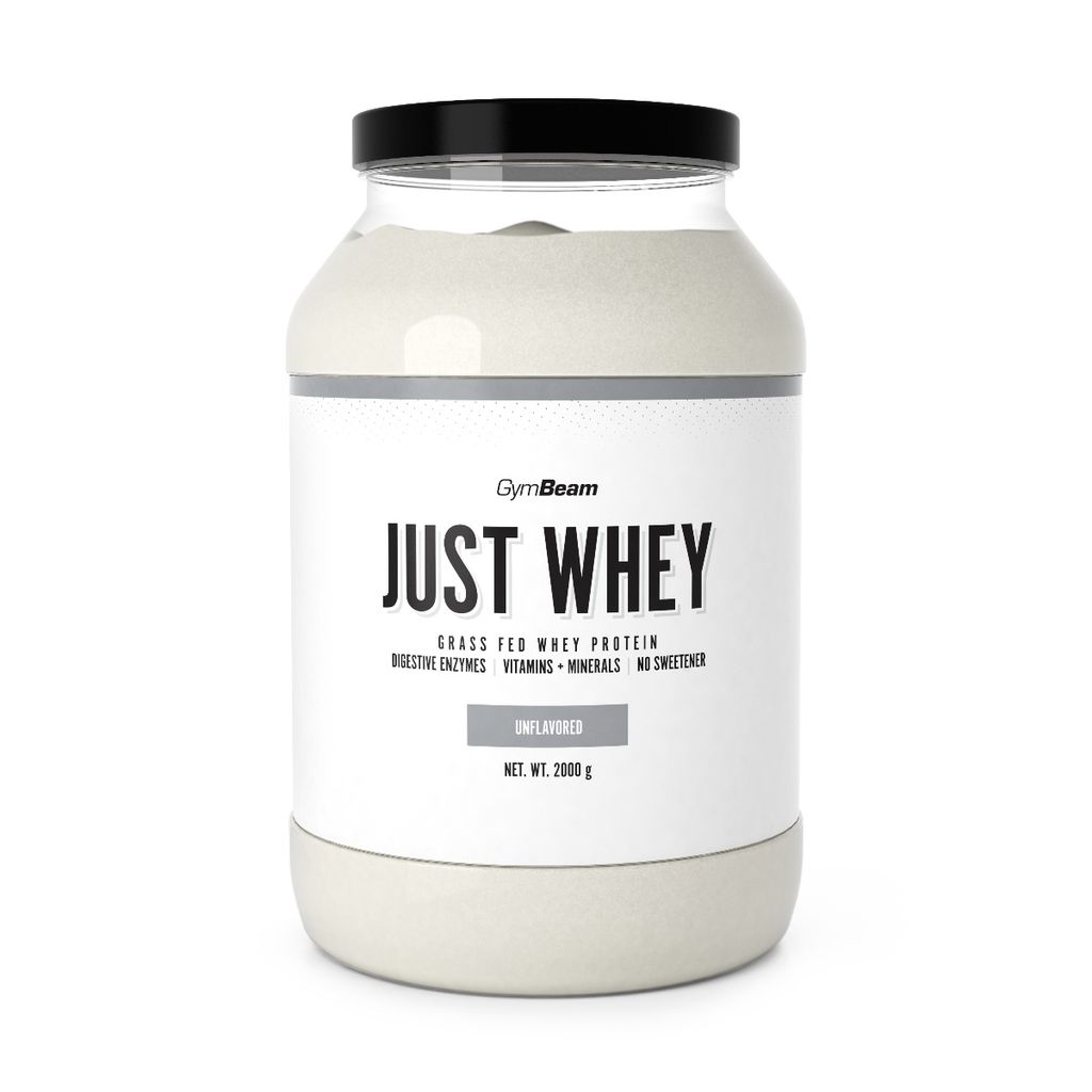 GymBeam Proteine Pulver Just Whey 2000 g Unflavored