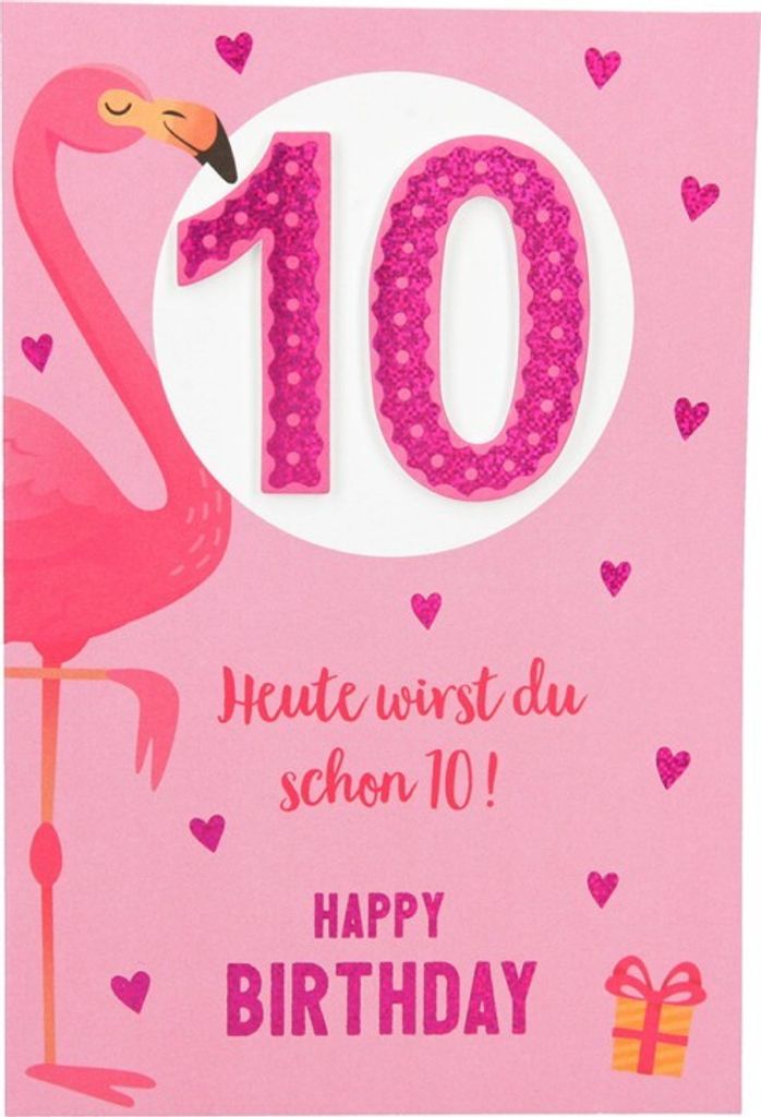 11566 Depesche Zahlenkarte, Glückwunschkarte-10 Heute wirst Produktbild 