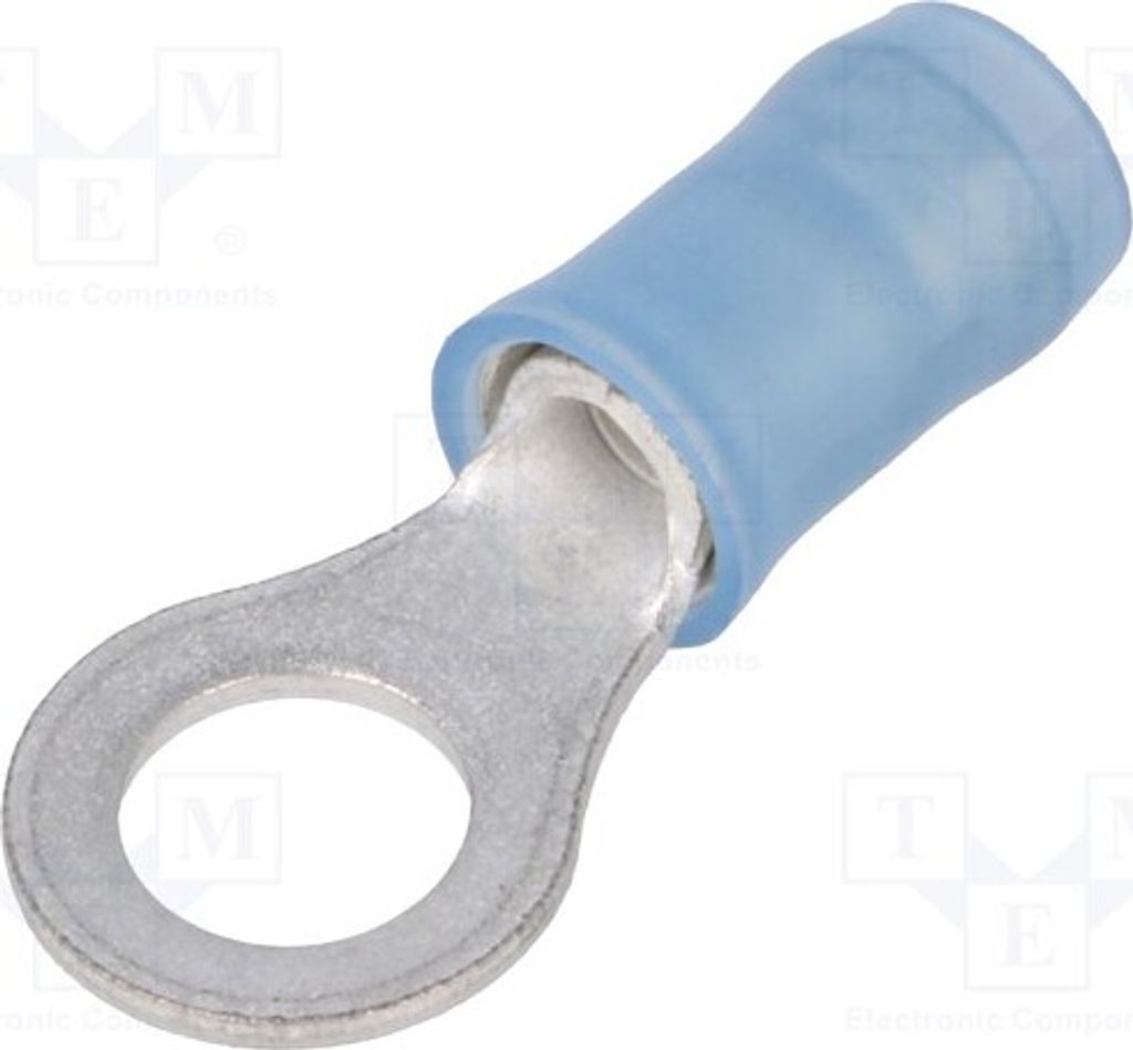 1x Ringkabelschuh M5 1,25÷2mm2 Klemmverbindung Ø: 5,2mm isoliert 130663 Isolierte