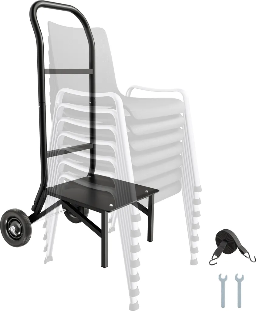 Support de rangement chaises - Solution pliable 68 kg contre l'encombrement