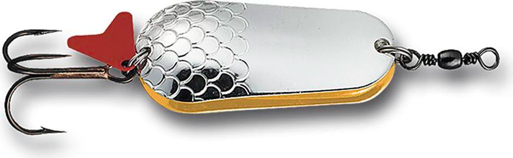 Effzett Blinker Twin (silber/gold) Länge cm: 8,0 Produktbild 