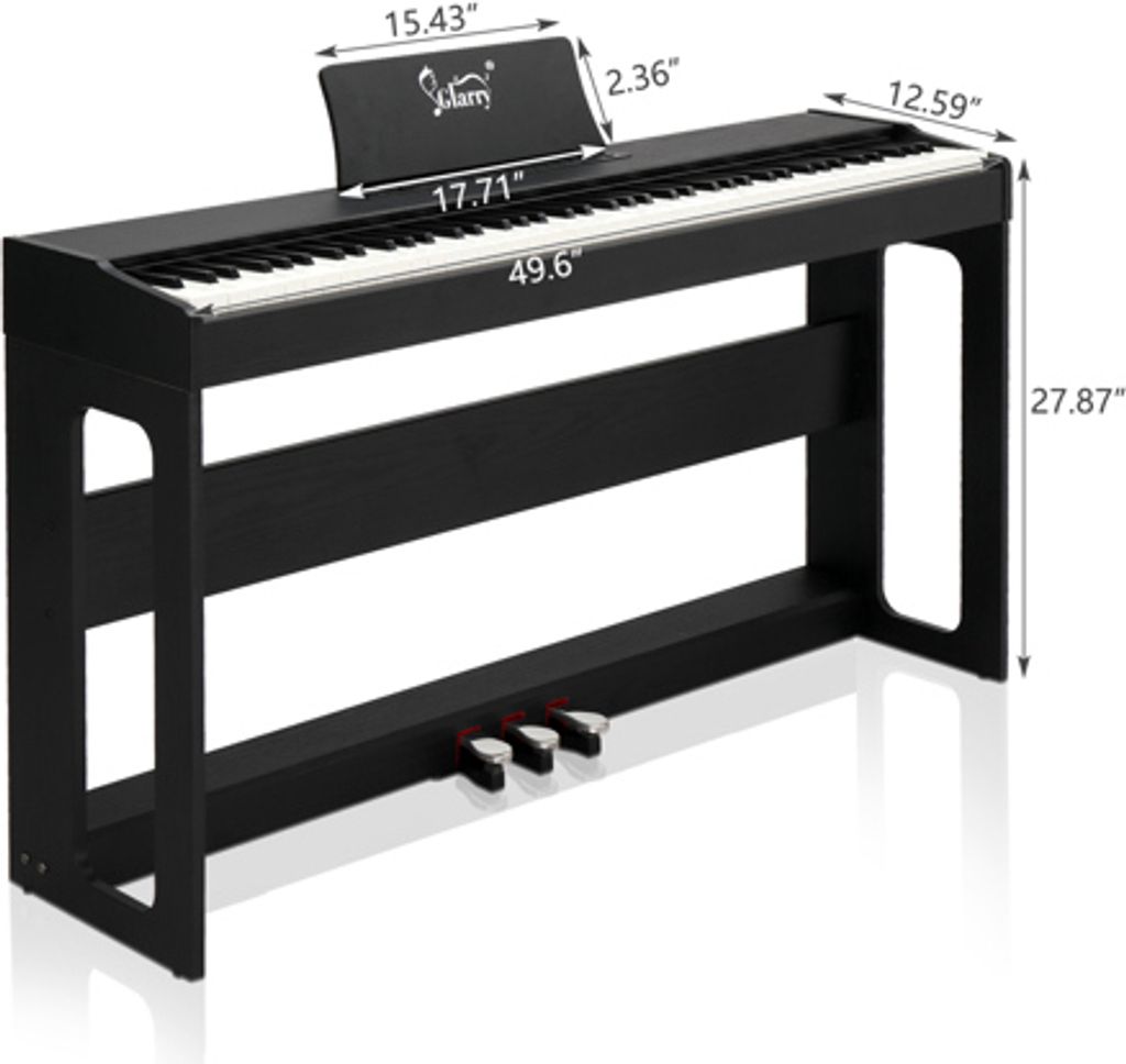 FCH elektrické piano Digitální elektrické piano s 88 Obrázek produktu 5