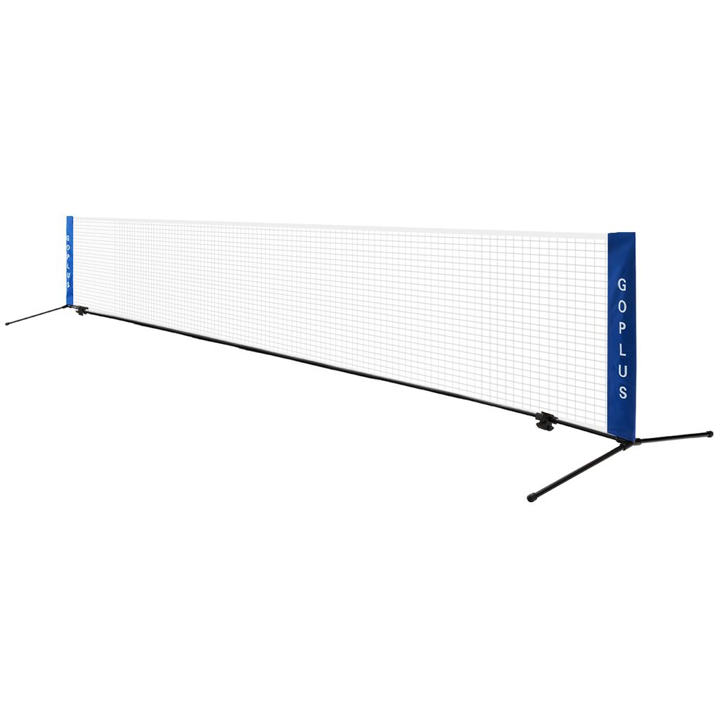 Badmintonnetz Tragbares Badminton Netz,mit Stand-Tragetasche,Volleyballnetz 