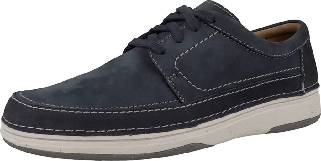 Clarks Nature 5 Lo - Navy Kombi Leder Größe: 42.5 Normal