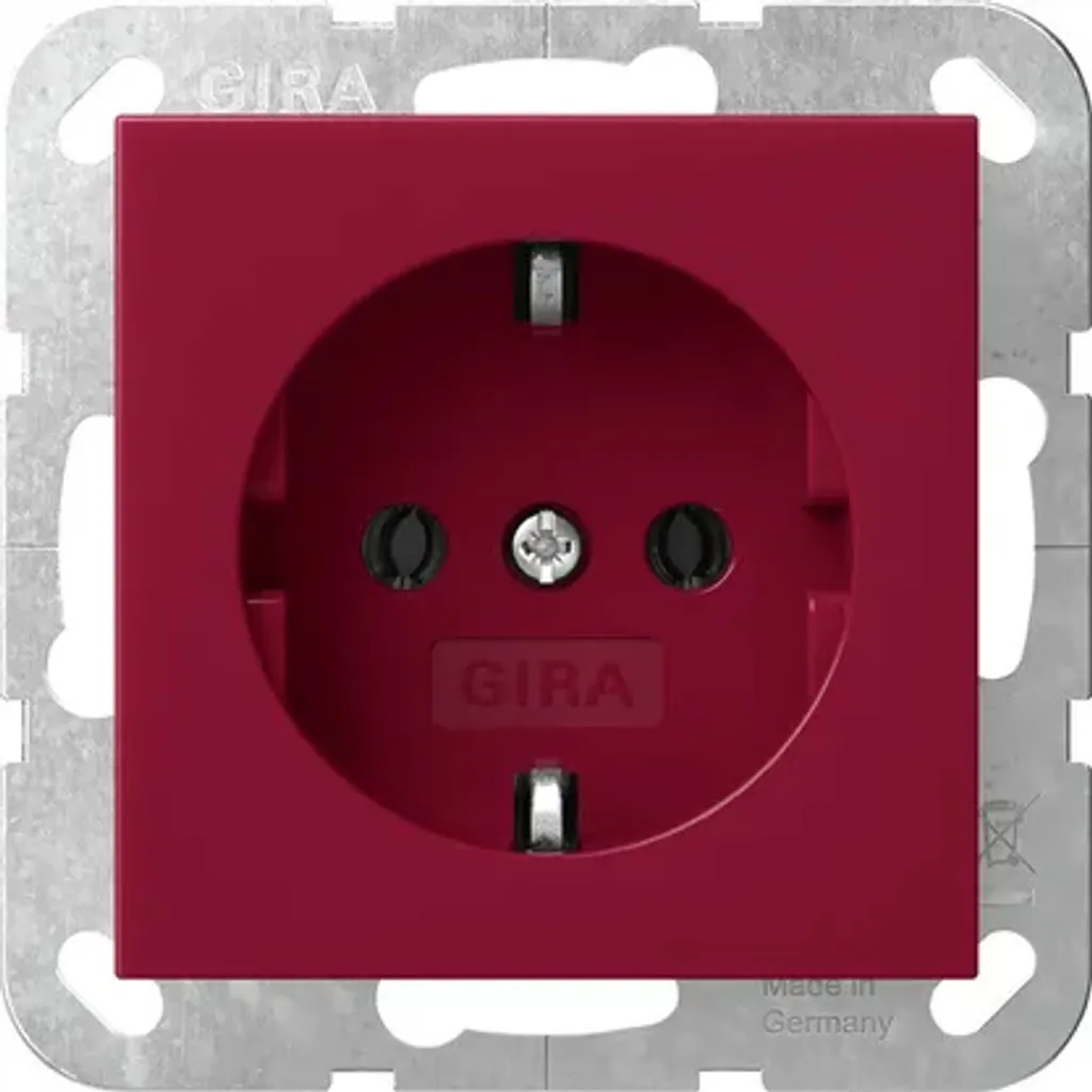 Prise de courant Gira SCHUKO 4455108 - Solution Fiable Système 55
