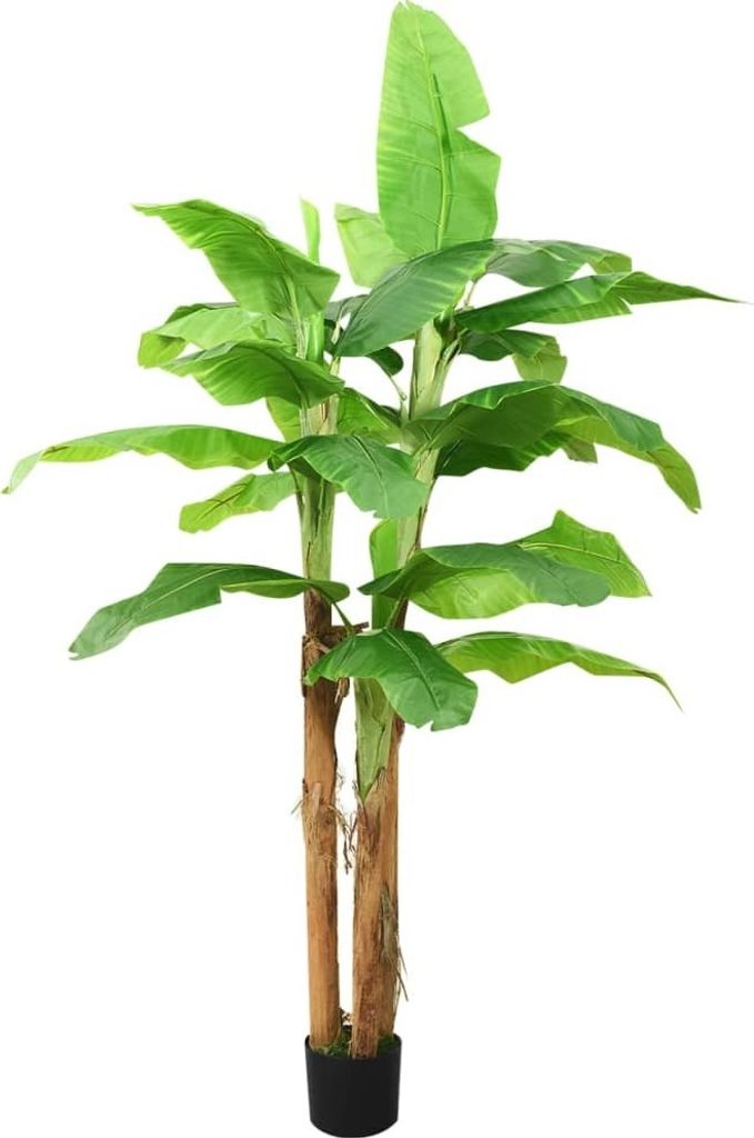 Künstlicher Bananenbaum mit Topf 300 cm Grün