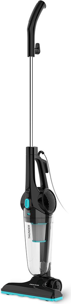 PRIXTON Thunder Black Vertikal- und Handstaubsauger - 600 Watt - HEPA-Filter - Zubehör