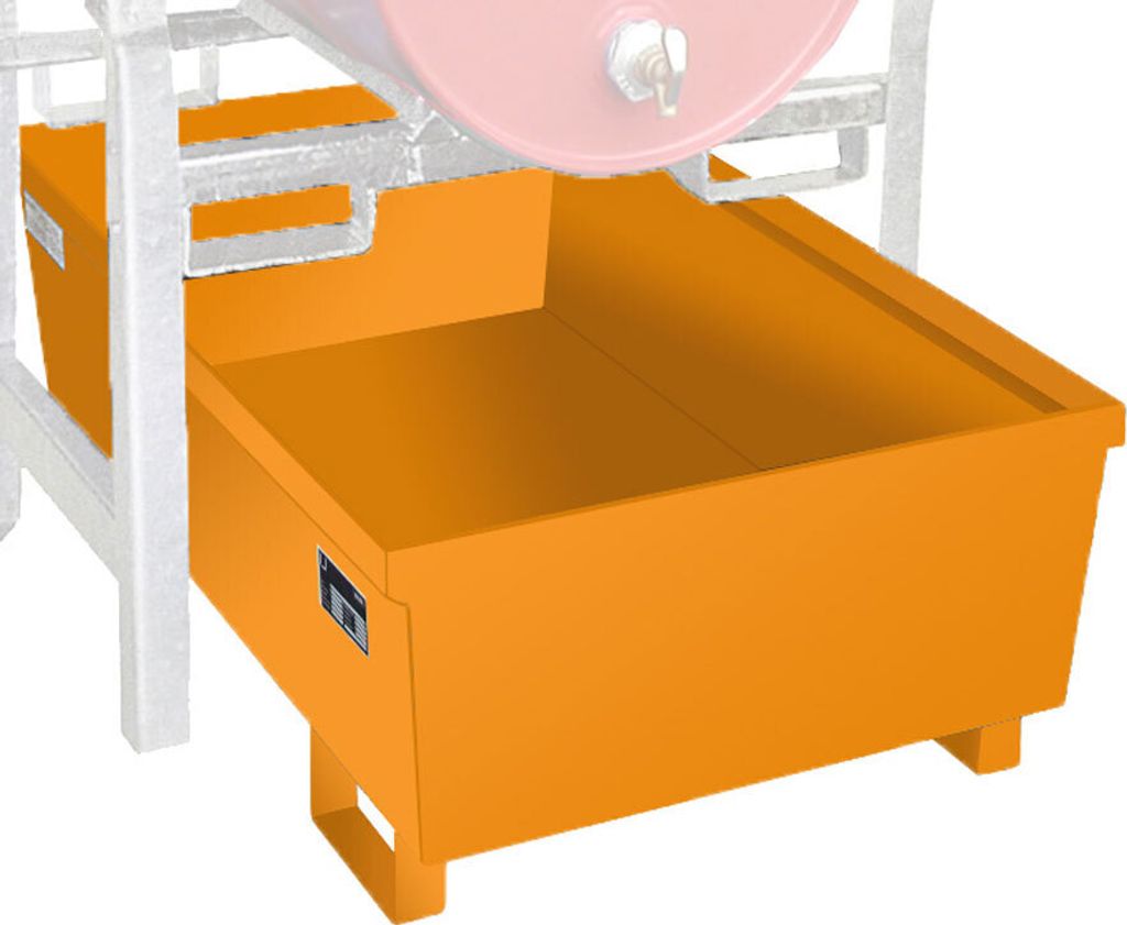 Bauer Auffangwanne FRA-1, 980x580x850mm, 246l, Gelborange