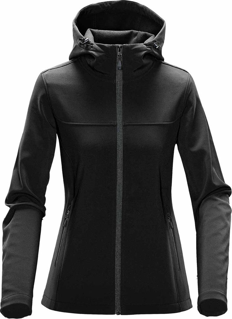 Stormtech - "Orbiter" Softshelljacke für Damen RW8092 (S) (Schwarz/Grau)