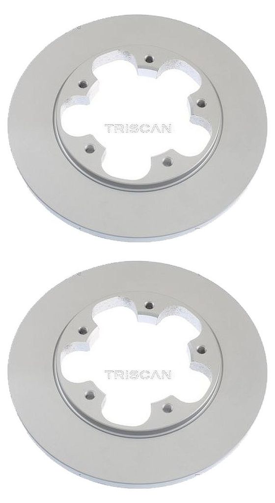 2 Bremsscheiben voll Ø 308 mm TRISCAN Bremsen-Expertise für u.a. FORD TRANSIT