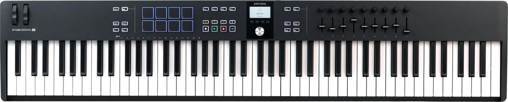 Arturia KeyLab Essential 88 mk3 MIDI keyboard Black Obrázok produktu 