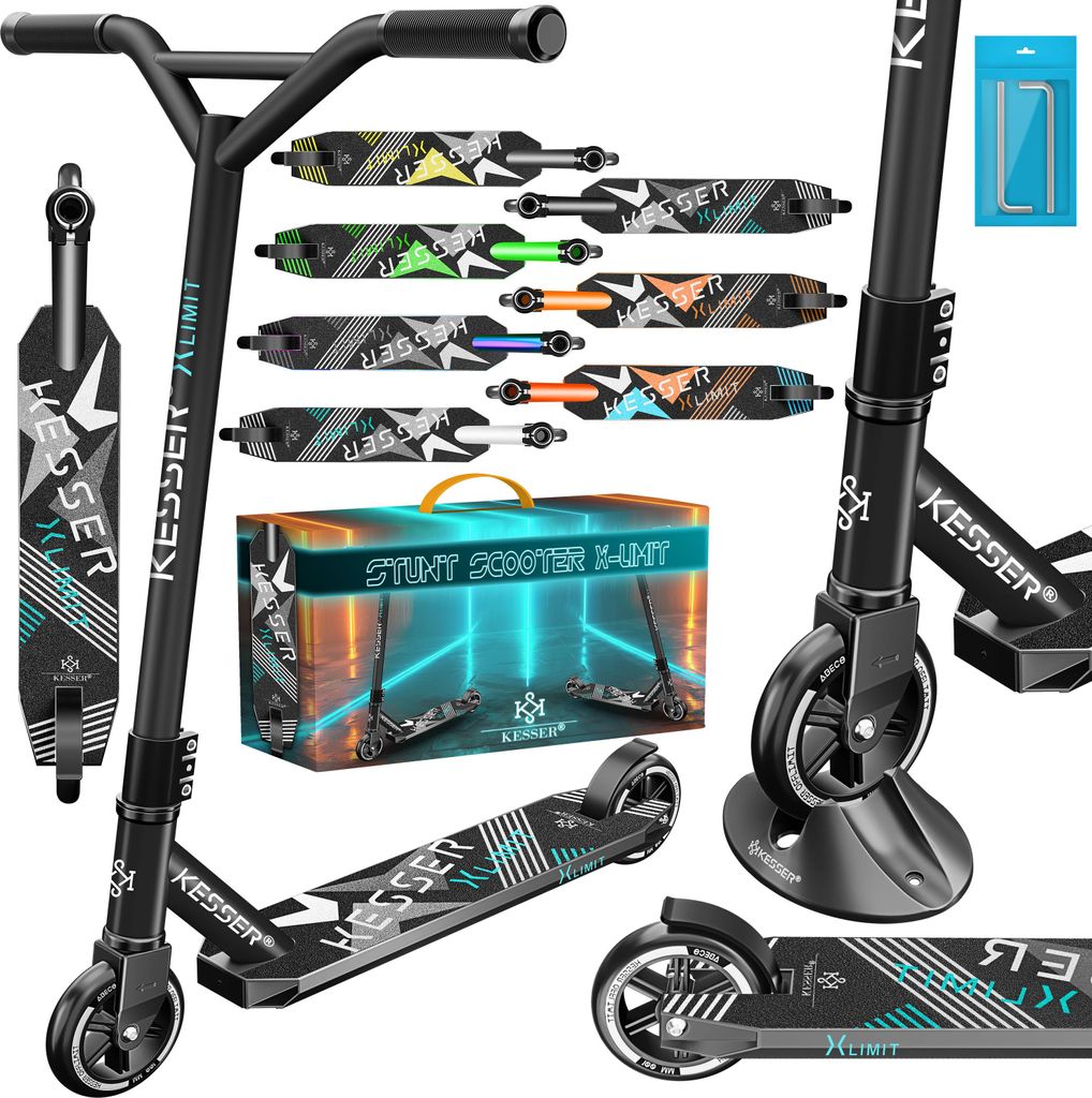 KESSER® Scooter Funscooter Stuntscooter X-Limit - 360° Produktbild 