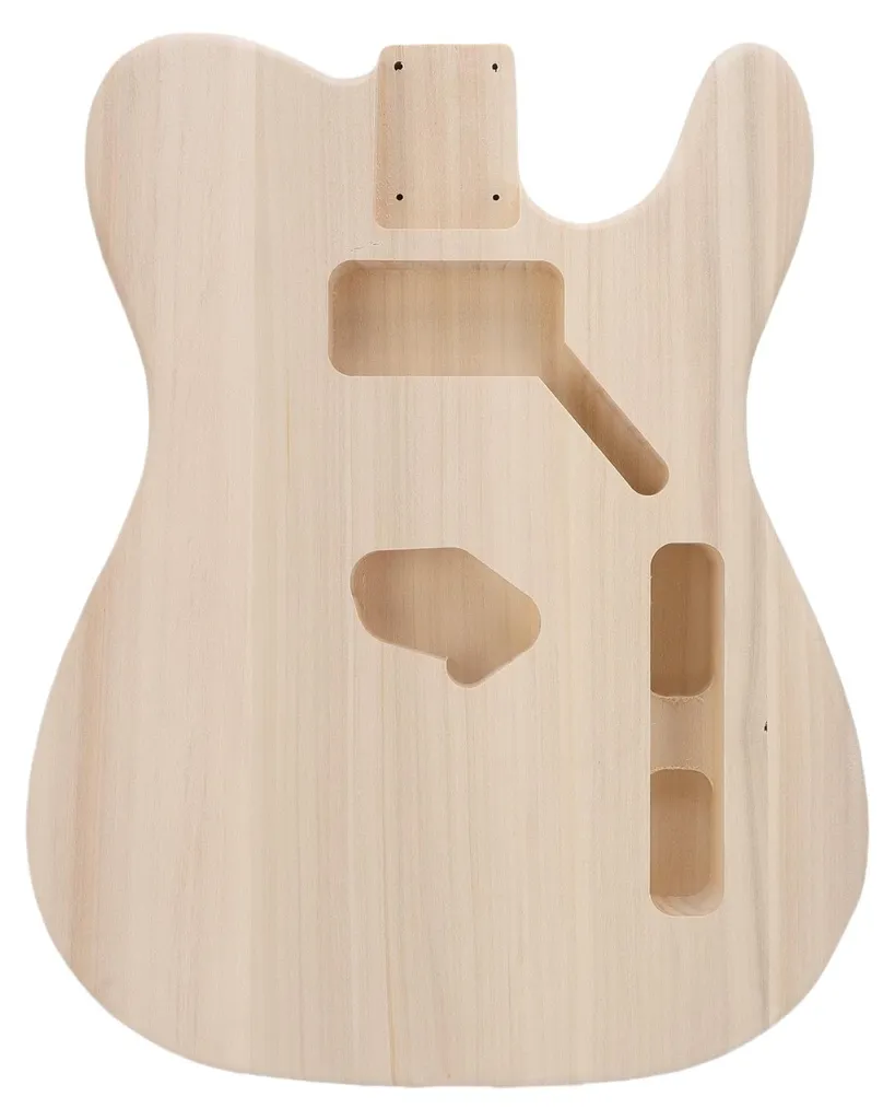 Corps Guitare TL en Peuplier pour Projet de Restauration et Customisation