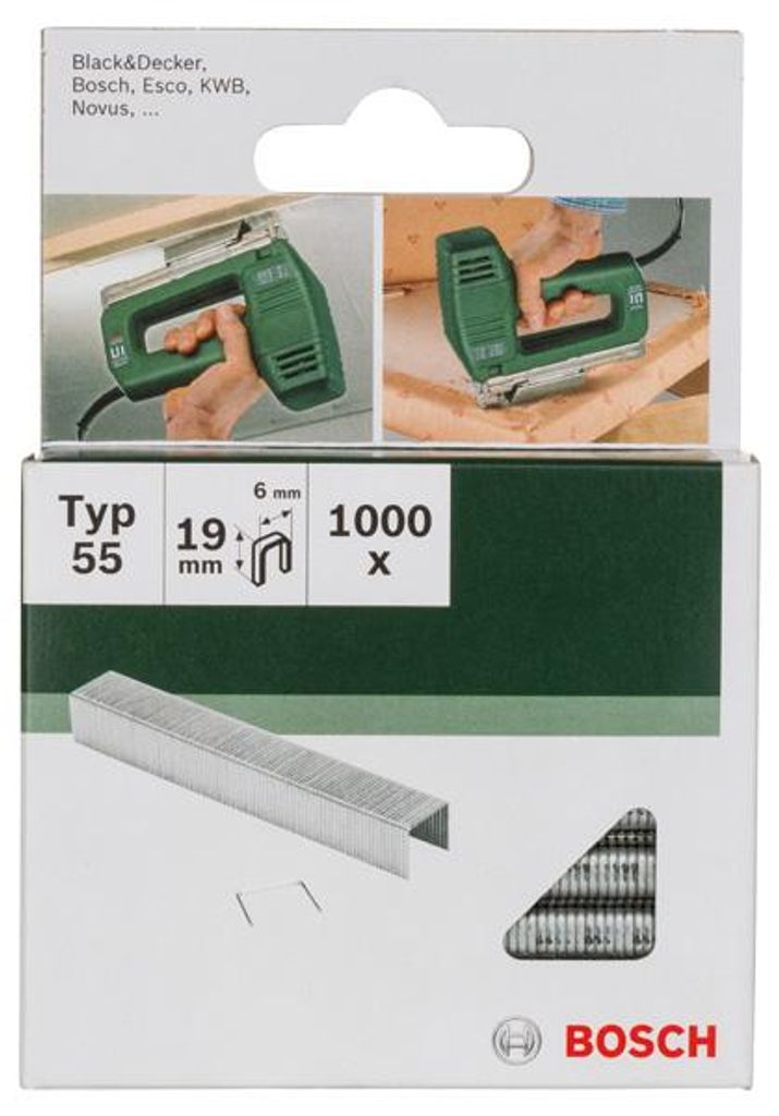 Klammer Typ 55, L= 19 mm Produktbild 