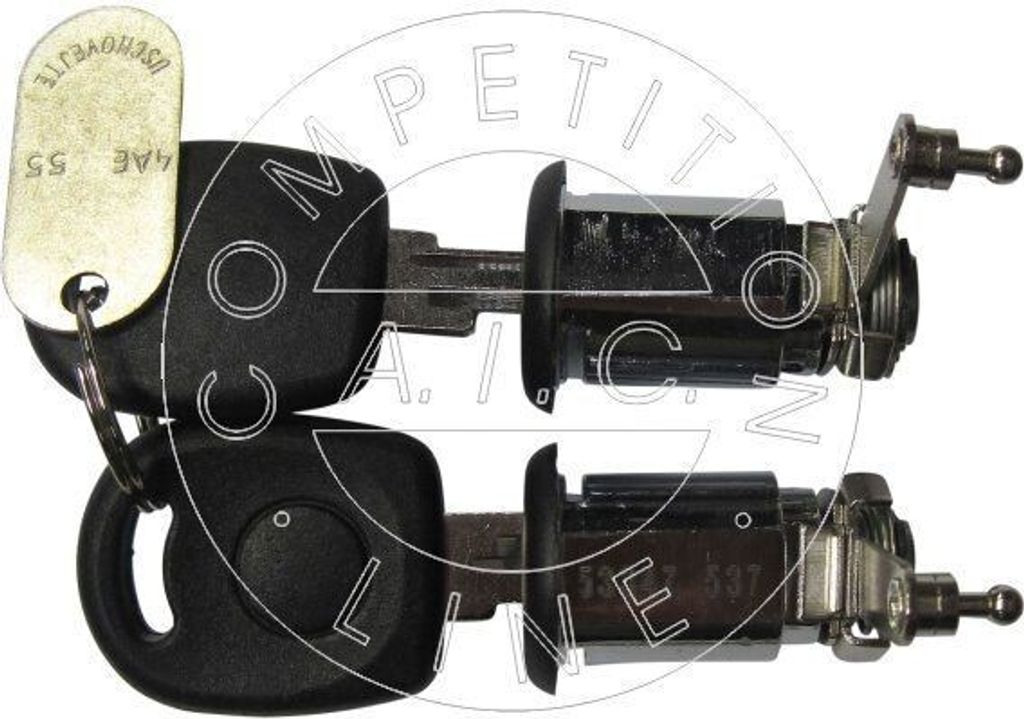 AIC Schließzylindersatz 53347 für SKODA Felicia I Pickup (6UF, 6U7) FELICIA I (6U1) FELICIA I Kombi (6U5)