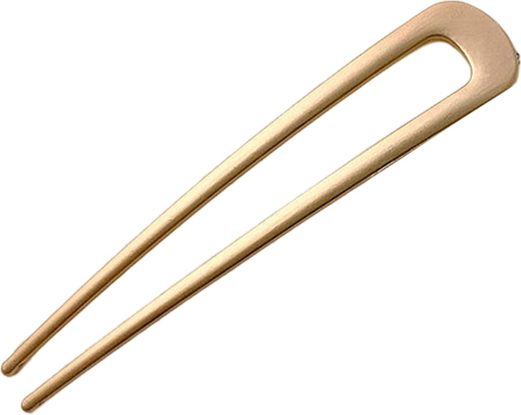 Haarstab im französischen Stil, U-förmig, große Haarspange, Produktbild 