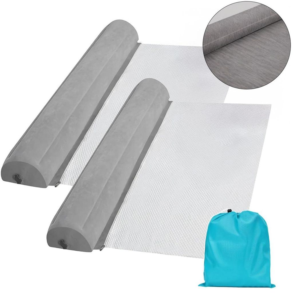 Aufblasbarer Kinder-Bettschutz 2er Set, tragbar, Produktbild 