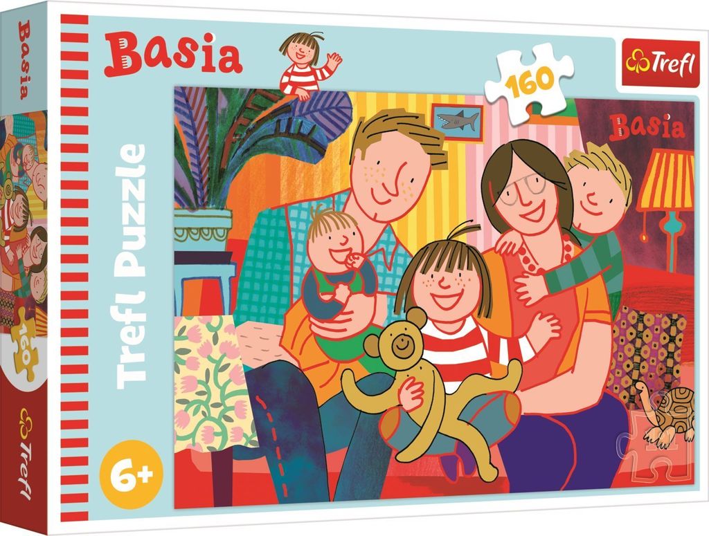 TREFL Puzzle Basia: Treffen Sie Basia 160 Teile Produktbild 