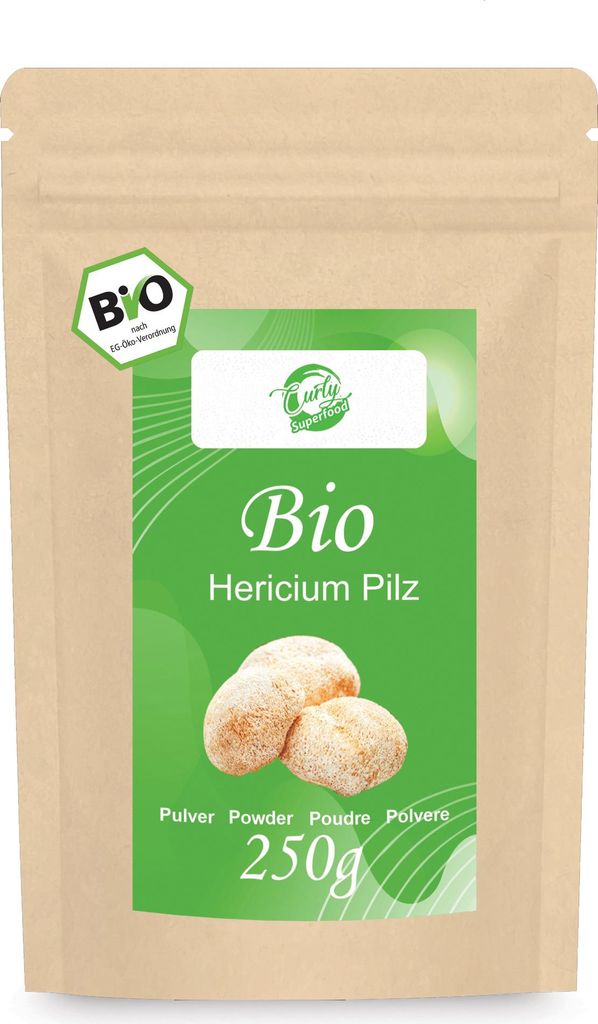 Hericium Pulver 250g | Igelstachelbart - Pilz Produktbild 