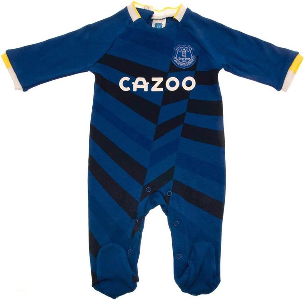 Everton FC - Schlafanzug für Baby TA9090 (62) (Königsblau/Weiß)