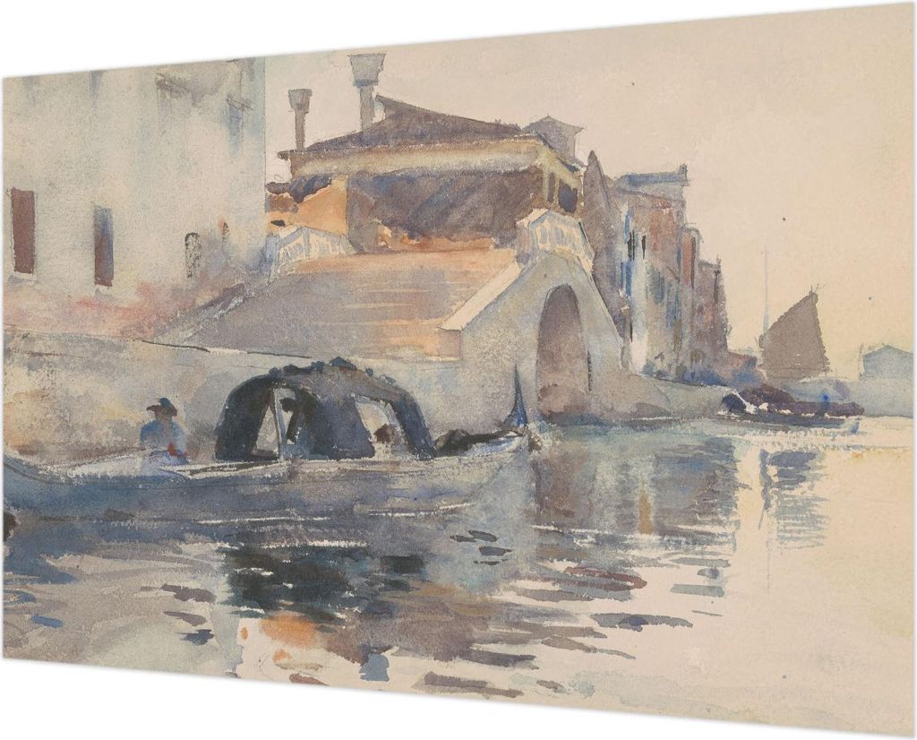 Wandtapete - Dekorative Tapete für Wohnzimmer - Tapetenfolie für Wanddekoration - 152x104 cm - Venezianische Harmonie