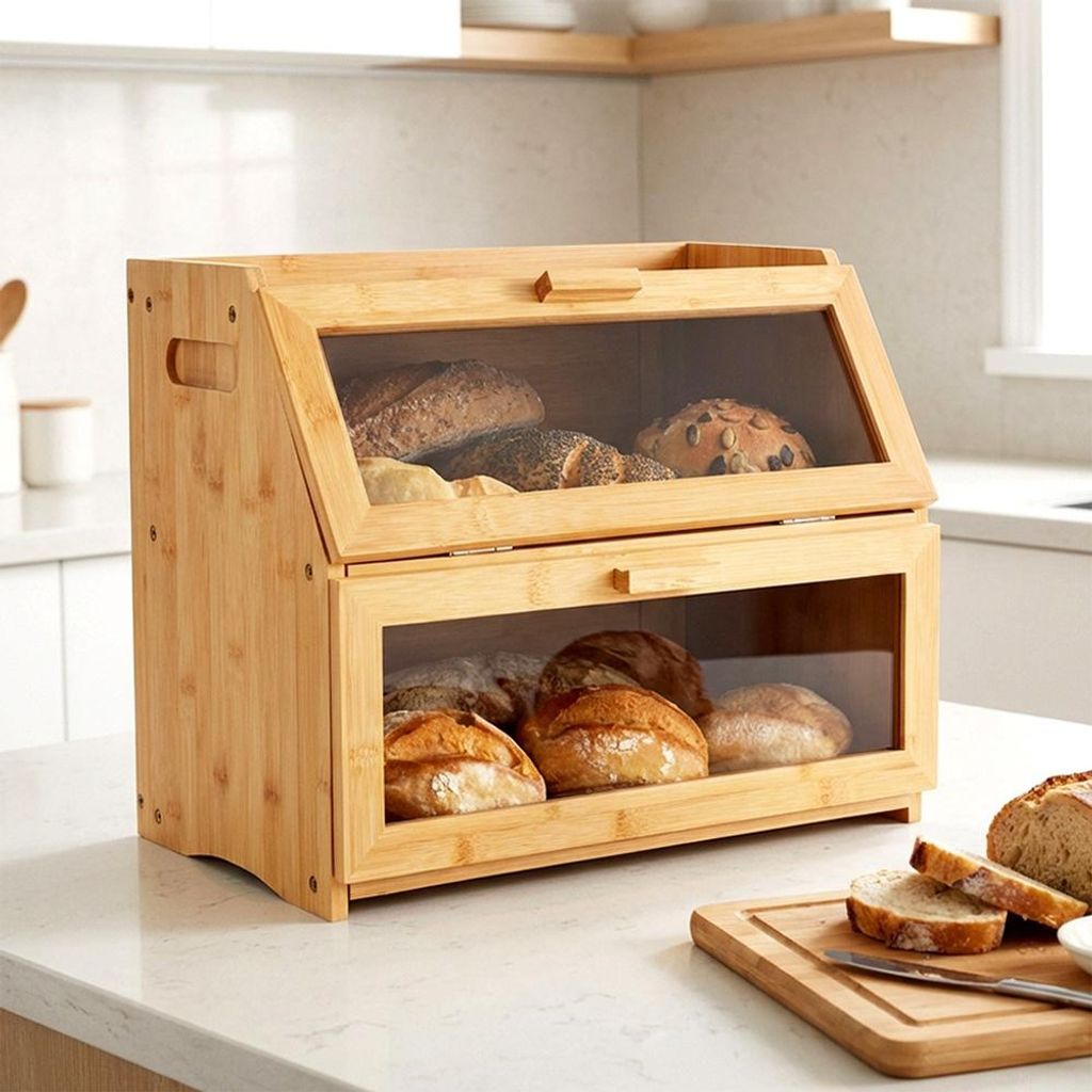 Vilde | Brotkästen - Brotkorb - Brotbox Bambus